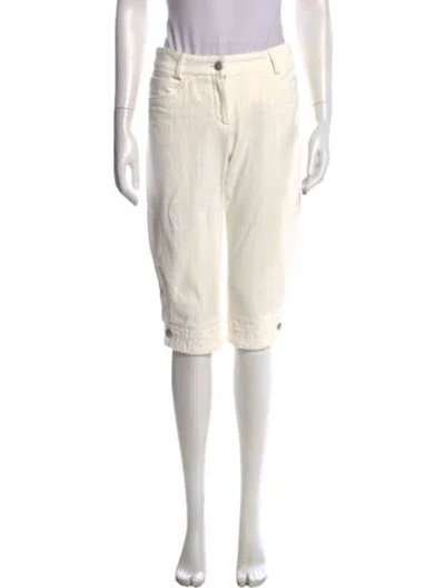 Pre-owned Chanel 2013 Knee-length Shorts In Neutral