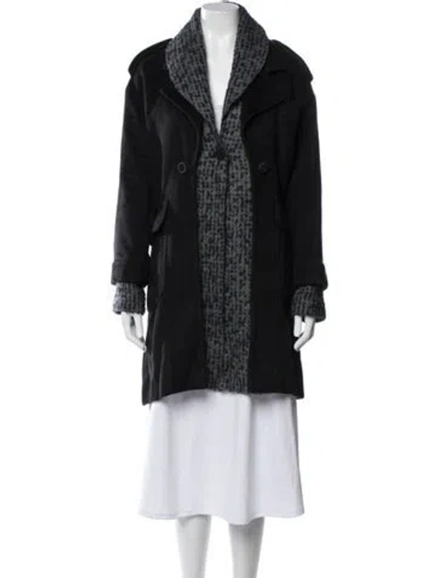Pre-owned Chanel 2013 Metiers D;art Collection Coat In Black