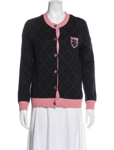 Pre-owned Chanel 2013 Metiers D'art Collection Set Sweater W/ Tags In Blue