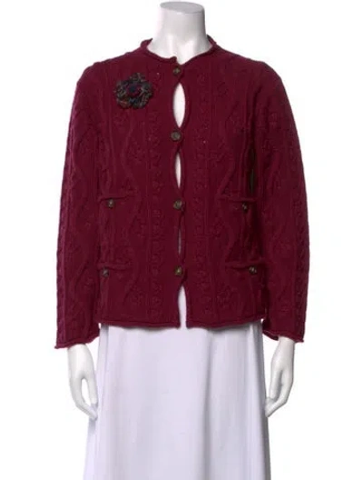 Pre-owned Chanel 2013 Metiers D'art Collection Sweater In Purple