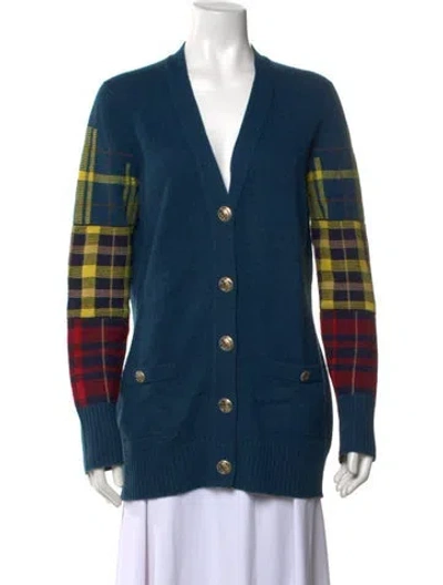 Pre-owned Chanel 2013 Métiers D'art Paris-edinburgh Sweater In Blue