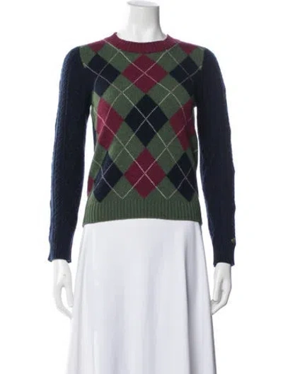 Pre-owned Chanel 2013 Métiers D'art Paris-edinburgh Sweater In Blue