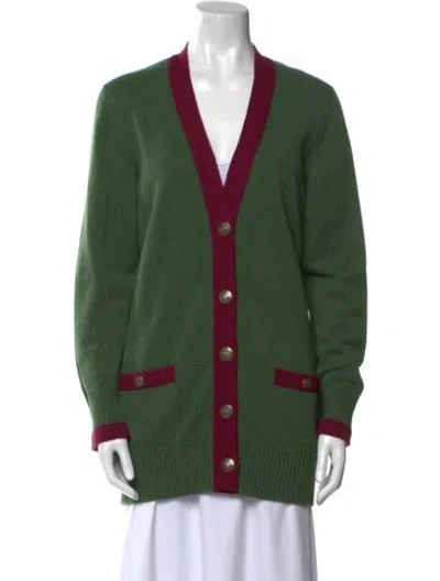 Pre-owned Chanel 2013 Métiers D'art Paris-edinburgh Sweater In Green