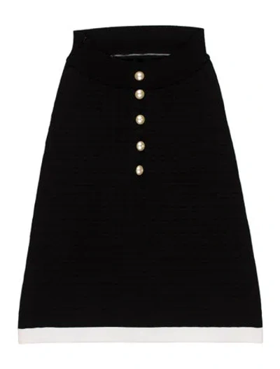 Pre-owned Chanel 2013 Midi Length Dress In Black