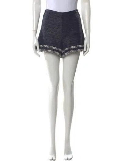 Pre-owned Chanel 2013 Mini Shorts In Blue