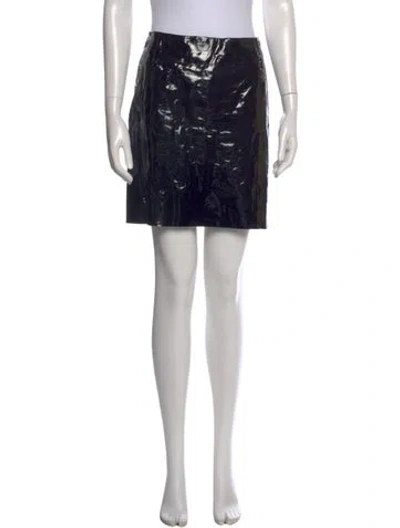 Pre-owned Chanel 2013 Mini Skirt In Black