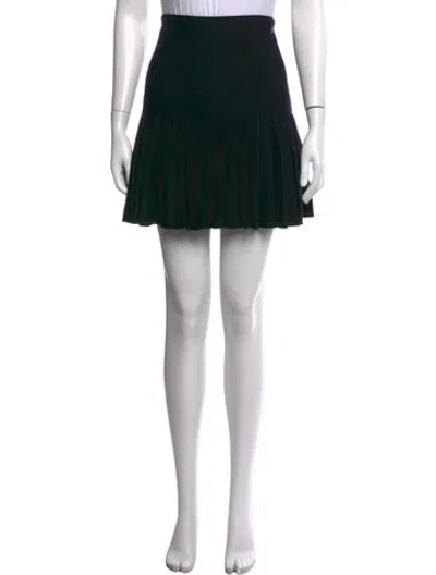 Pre-owned Chanel 2013 Mini Skirt In Black