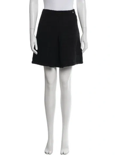 Pre-owned Chanel 2013 Mini Skirt In Black
