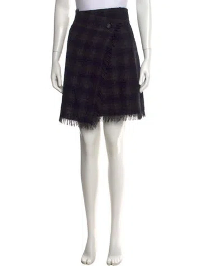 Pre-owned Chanel 2013 Mini Skirt In Blue