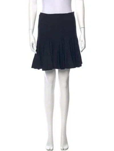 Pre-owned Chanel 2013 Mini Skirt W/ Tags In Black