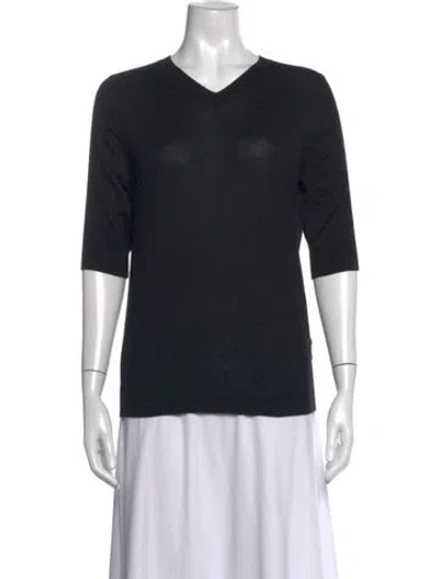 Pre-owned Chanel 2013 Paris- Edinburgh Sweater In Black