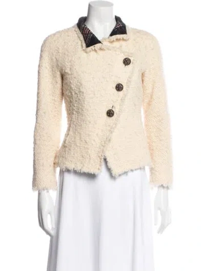 Pre-owned Chanel 2013 Paris-edinburgh Jacket In Neutral