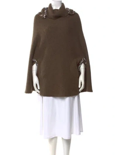 Pre-owned Chanel 2013 Paris-edinburgh Sweater In Green