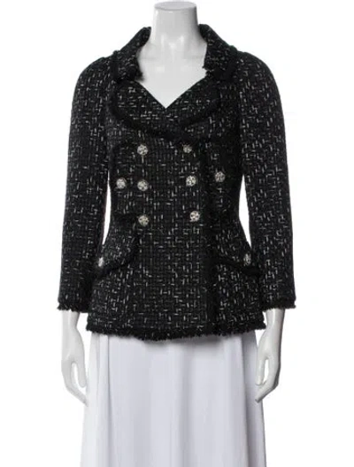 Pre-owned Chanel 2013 Paris-versailles Blazer In Black