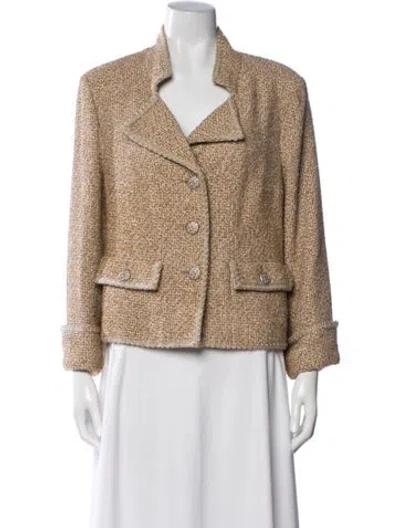 Pre-owned Chanel 2013 Paris-versailles Blazer In Metallic/neutrals