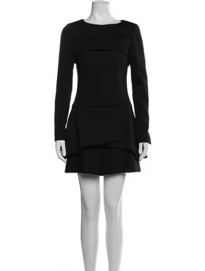 Pre-owned Chanel 2013 Silk Jumpsuit In Black