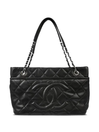 Pre-owned Chanel 2013 Timeless Cc Tote Bag In 黑色