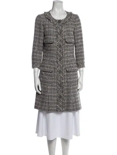 Pre-owned Chanel 2013 Wool Coat In Multi