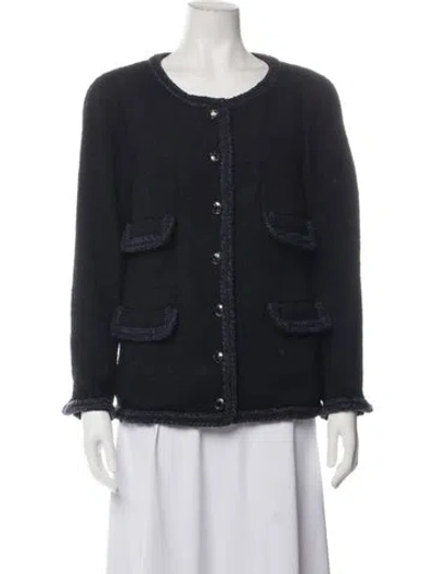 Pre-owned Chanel 2013 Wool Jacket In Black