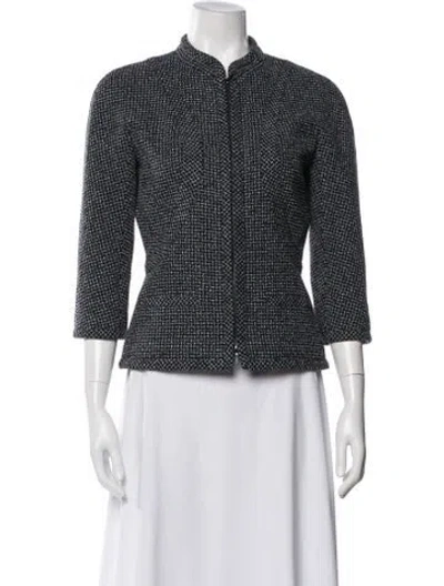 Pre-owned Chanel 2013 Wool Jacket In Blue