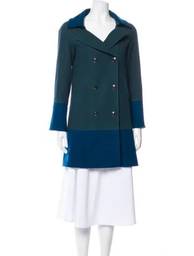 Pre-owned Chanel 2013 Wool Peacoat In Multi