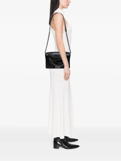 Pre-owned Chanel 2013-2014 Medium Paris Dallas Enchained Boy Flap Shoulder Bag In Black