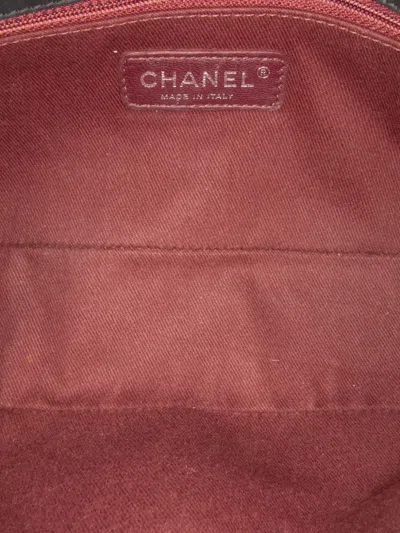 Pre-owned Chanel 2014-2015 Chocolate Bar Iridescent Calfskin Bubble Flap Shoulder Bag In Black