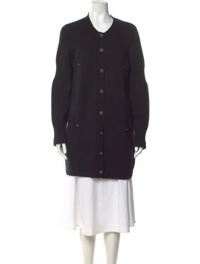 Pre-owned Chanel 2014 Cashmere Sweater In Black