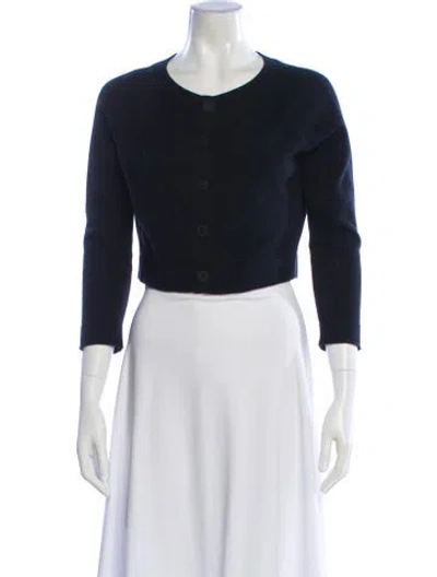 Pre-owned Chanel 2014 Cashmere Sweater In Black