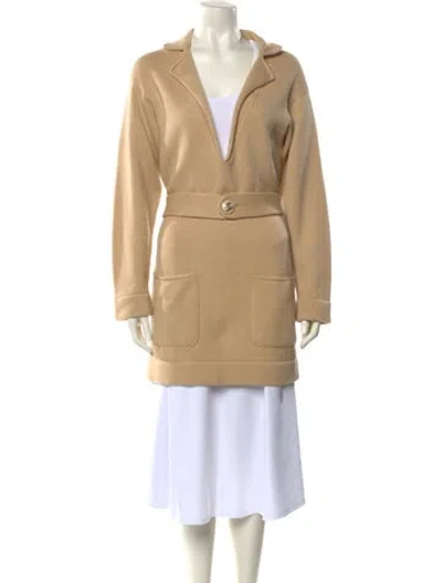 Pre-owned Chanel 2014 Cashmere Sweater In Neutral