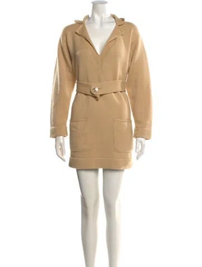 Pre-owned Chanel 2014 Cashmere Sweater In Neutrals