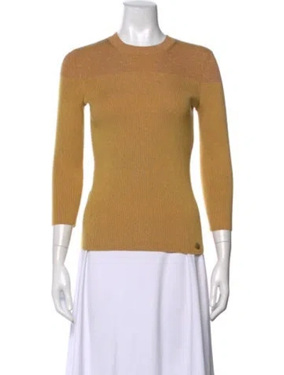 Pre-owned Chanel 2014 Cashmere Sweater In Neutrals