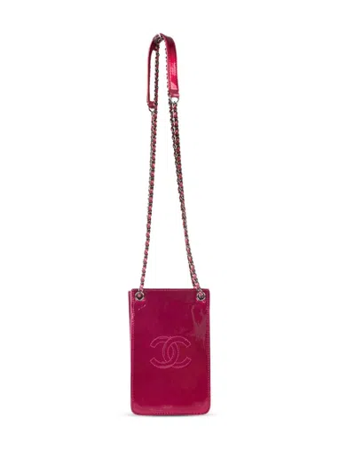 Pre-owned Chanel 2014 Cc Crossbody Bag In Pink