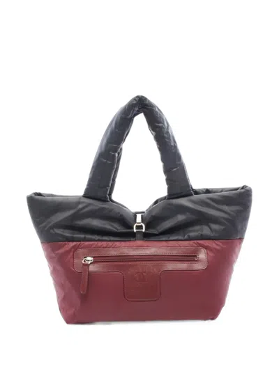 Chanel 2014 Coco Cocoon Reversible Tote Bag In Brown