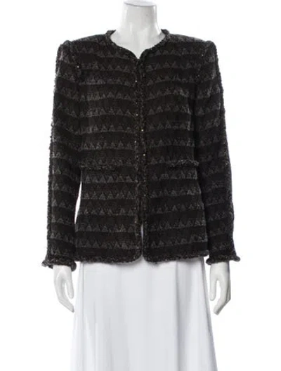 Pre-owned Chanel 2014 Métiers D'art Paris-dallas Jacket In Brown