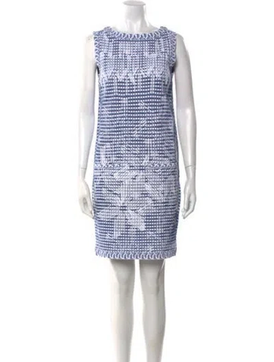 Pre-owned Chanel 2014 Mini Dress In Multi