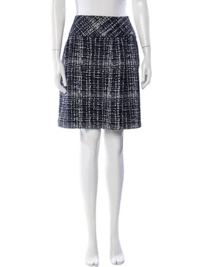 Pre-owned Chanel 2014 Mini Skirt In Blue