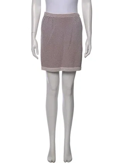 Pre-owned Chanel 2014 Mini Skirt In Multi