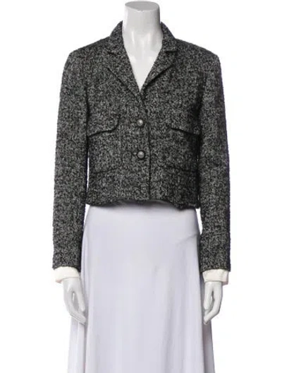 Pre-owned Chanel 2014 Paris-dallas Blazer In Black