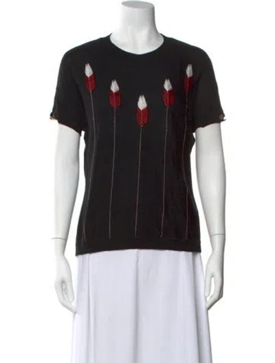 Pre-owned Chanel 2014 Paris-dallas Sweater In Black