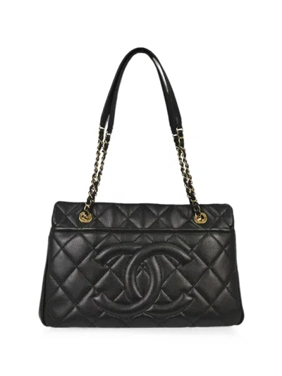 Pre-owned Chanel 2014 Timeless Cc Tote Bag In Black