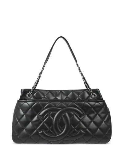 Pre-owned Chanel 2014 Timeless Tote Bag In Black