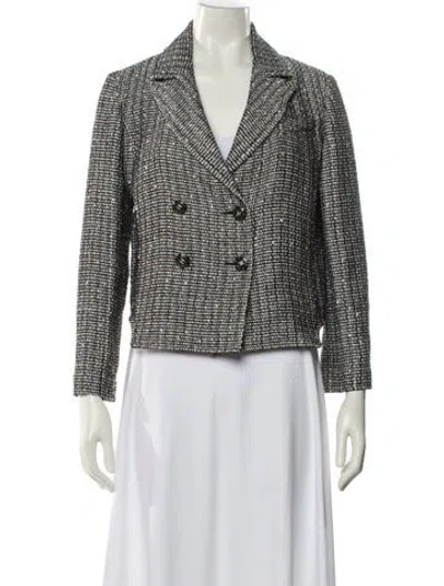 Pre-owned Chanel 2014 Tweed Blazer In Multi