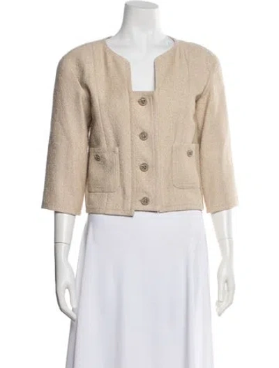 Pre-owned Chanel 2014 Tweed Pattern Jacket