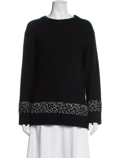 Pre-owned Chanel 2014 Wool Sweater In Black