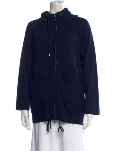 Pre-owned Chanel 2015 Cashmere Sweater In Blue