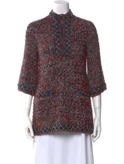 Pre-owned Chanel 2015 Cashmere Sweater In Multi