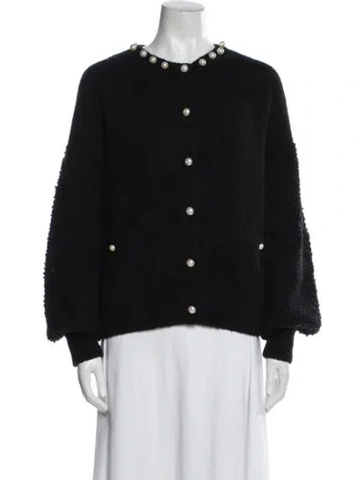 Pre-owned Chanel 2015 Cashmere Sweater W/ Tags In Black