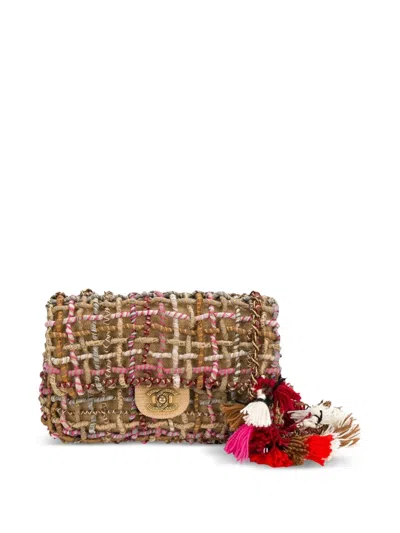 Pre-owned Chanel 2015 Dubai Shoulder Bag In Brown