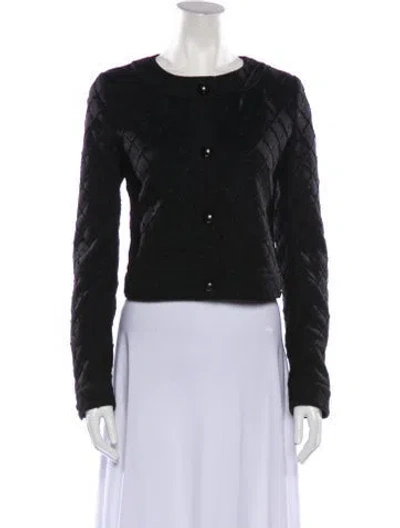 Pre-owned Chanel 2015 Evening Jacket In Black